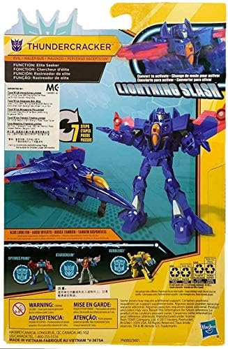 Hasbro Transformers Cyberverse Warrior Series Lightning Slash Thundercracker