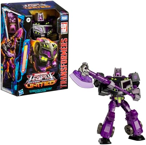 Hasbro Transformers Legacy United Voyager Class Animated Universe Decepticon Motormaster