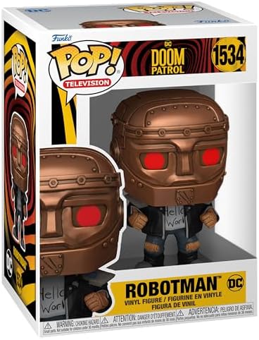 Funko POP TV Doom Patrol - Robotman - Collectable Vinyl Figure