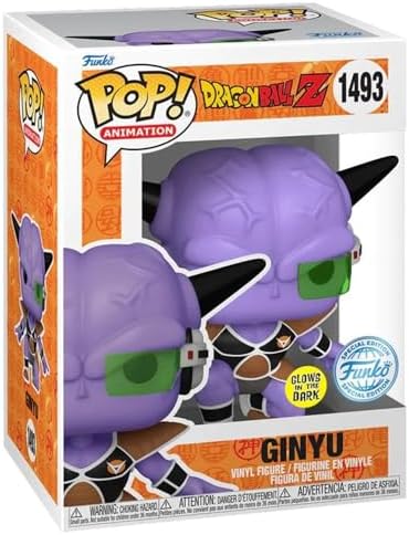 Funko Pop Dragon Ball Z Ginyu Glow-in-The-Dark Vinyl Figure 1493