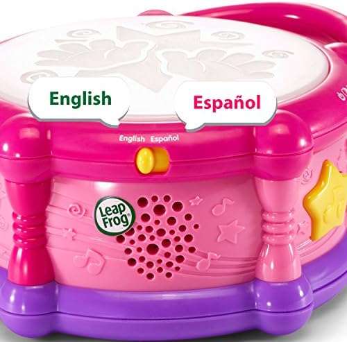 LeapFrog Learn and Groove Color Play Drum Bilingual Pink