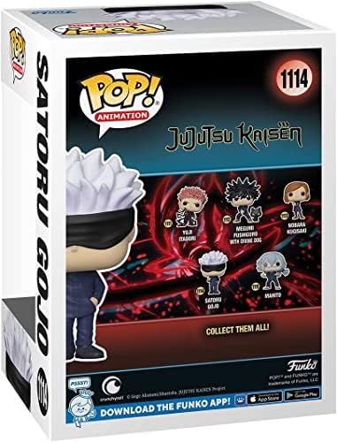Funko POP Jujutsu Kaisen - Satoru Gojo Funko Vinyl Figure Bundled with Compatible Box