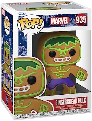 Funko POP Marvel Gingerbread HulkMulticolor4 inches50660