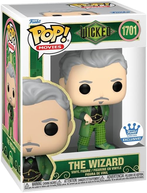 Funko Pop Wicked The Wizard Vinyl Figure 4.15 inches