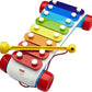 Fisher-Price Toddler Pull Toy Classic Xylophone Pretend Musical Instrument with Mallet