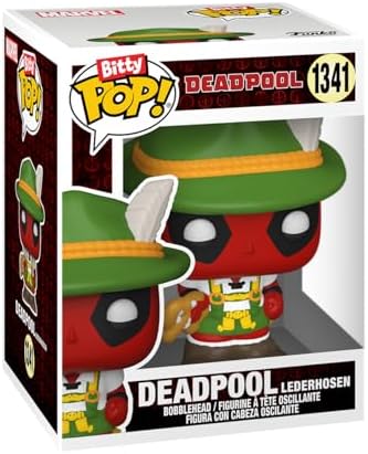Funko Bitty POP Deadpool - Bathtime 4-Pack and A Surprise Mystery Mini Figure - 0.9 Inch