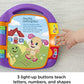Fisher-Price Baby Learning Toy Laugh Learn Storybook Rhymes Musical Book with Lights