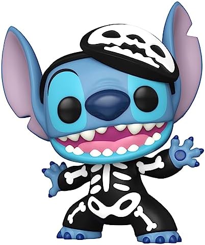 Funko Pop Disney Lilo Stitch - Skeleton Stitch 1234 Common Multicolor Vinyl 1234