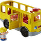 Fisher-Price Little People Musical Toddler Toy Sit with Me School Bus with Lights Sounds