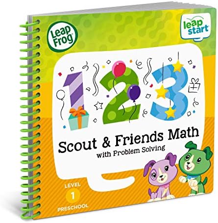 LeapFrog LeapStart Preschool Activity Book Shapes and Colors and Creativity