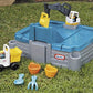 Little Tikes Dirt Diggers Excavator Sandbox for Including lid and Play Sand Multicolor