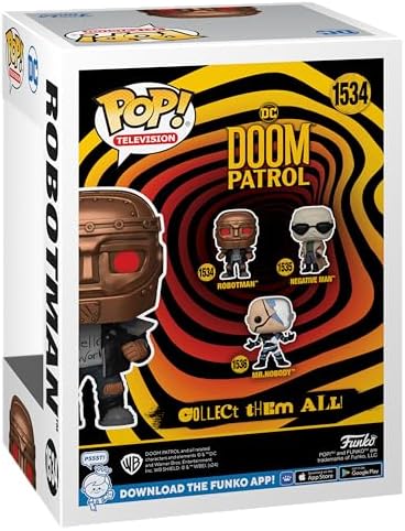 Funko POP TV Doom Patrol - Robotman - Collectable Vinyl Figure