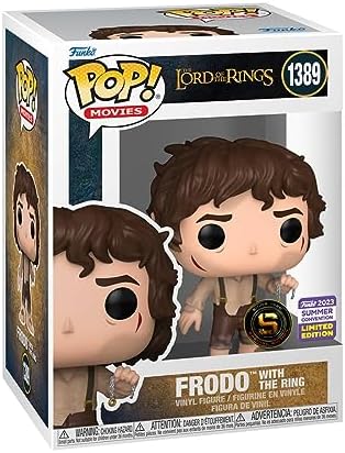 Funko Pop Movies Lord of The Rings - Frodo with Ring SDCC'23 Collectable Vinyl Figure