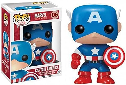 Funko Captain America Marvel Pop Vinyl Bobble Head