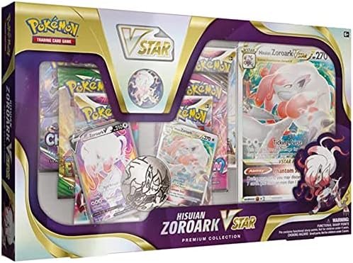 Pokemon TCG HISUIAN ZOROARK VSTAR Premium Collection