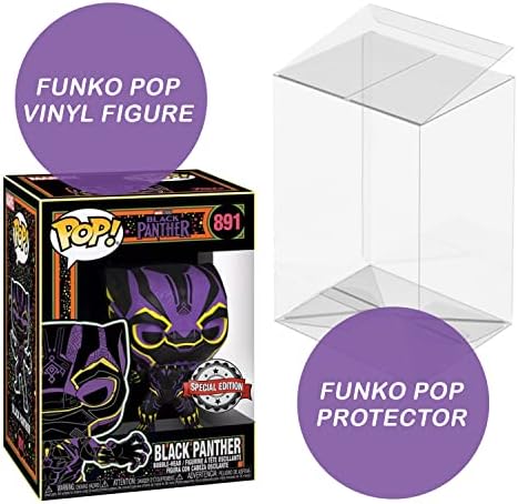 Funko Pop Marvel Black Panther 891 Black Light Vinyl Figure s