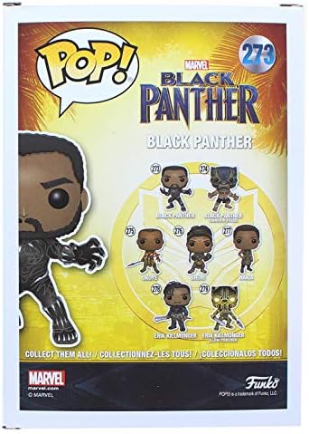 Funko Pop Marvel Black Panther - Masked Black Panther Limited Edition Chase Variant Vinyl