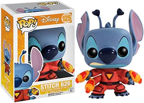 Funko POP Disney Lilo Stitch - Stitch 626 Pop Vinyl Figure Bundled with Compatible Pop