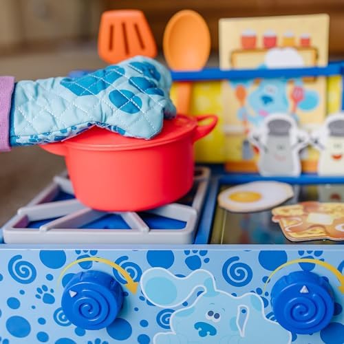 Melissa & Doug Melissa Doug Blue's Clues You Wooden Cooking 42 Pieces
