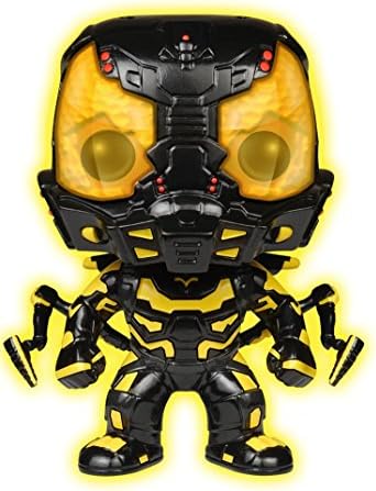 Funko POP Movies Ant-Man Glow in The Dark Yellow Jacket Action Figure Amazon