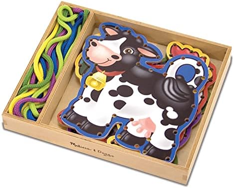 Melissa & Doug Melissa Doug Lace and Trace Activity Set Pets - 5 Wooden Panels and 5