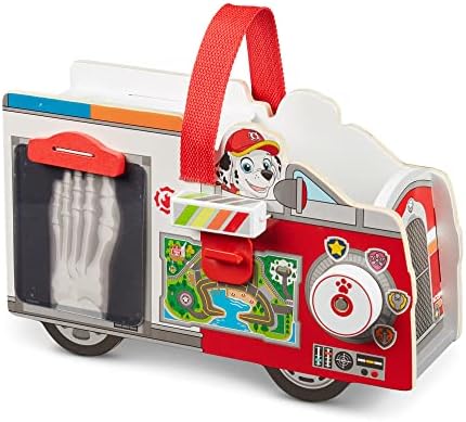 Melissa & Doug Melissa Doug PAW Patrol Marshall's Wooden Rescue EMT Caddy 14 Pieces