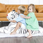 Melissa & Doug Melissa Doug Giant Siberian White Tiger - Lifelike Stuffed Animal over 5 feet long - Extra Large Plush