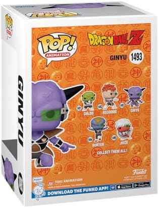 Funko POP Animation Dragon Ball Z - Captain Ginyu - Collectable Vinyl Figure