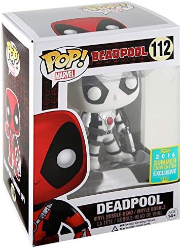 Funko POP Black and White Deadpool 112 Summer Convention