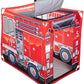 Melissa & Doug Melissa Doug Fire Truck Play Tent Role Play Firefighter Tent Fire Truck