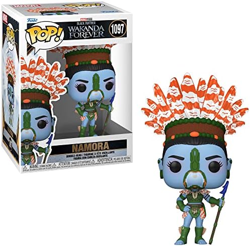 Funko POP Marvel Black Panther Wakanda Forever- Namor Attuma Namora Okoye and Nakia