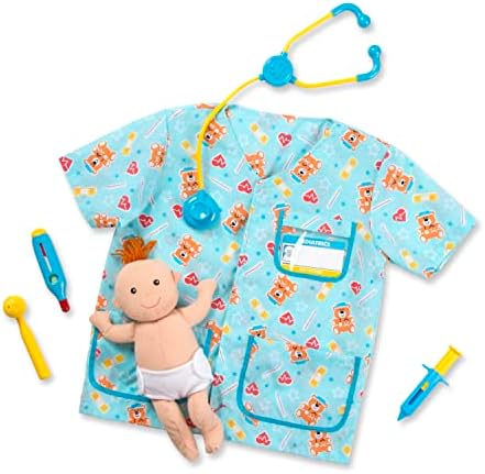 Melissa & Doug Melissa Doug Pediatric Nurse Role Play Costume Set Frustration-Free