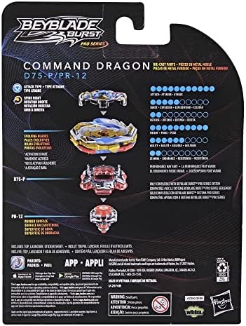 Beyblade BEY PRO Command Dragon