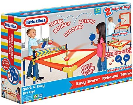 Little Tikes Rebound Tennis Yellow Orange Blue