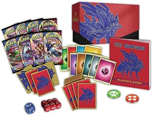 Pokemon TCG Sword Shield Zacian Elite Trainer Box
