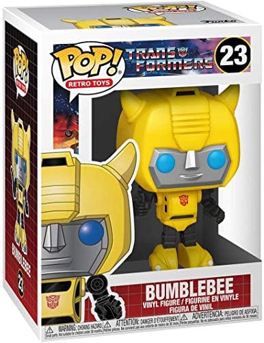 Funko Bumblebee Pop 23 Retro Transformers Vinyl Figure Bundled with EcoTek Protector to