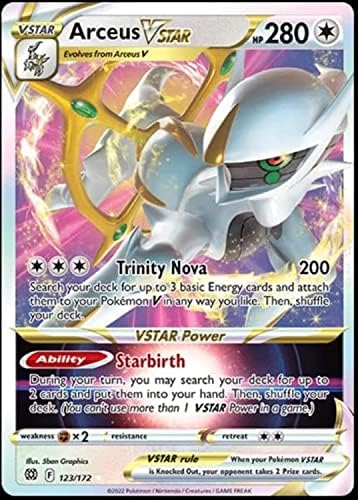 Pokemon Arceus VSTAR 123172 Brilliant Stars - Ultra Rare Pokemon Card