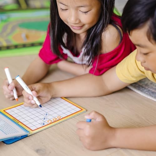 Melissa & Doug Melissa Doug On the Go Game On Reusable Wipe-Off Activity Pad Reusable