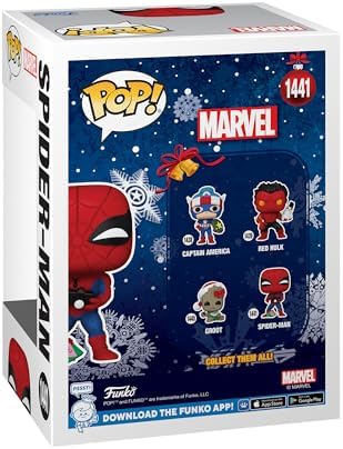 Funko POP Marvel Spiderman with Open Gift - Spider-Man - Marvel Comics - Collectable Vinyl Figure