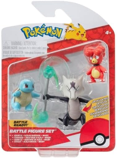 Pokemon Clip n Go Battle Feature Figure Set Multi-Pack Action Ready Pack Plus Bonus