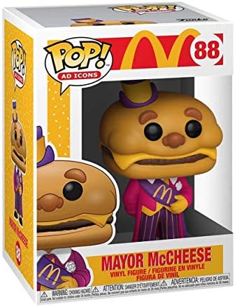 Funko Pop Ad Icons McDonald's - Mayor McCheese Multicolor 4.5 inches