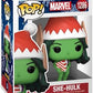 Funko POP Marvel Holiday - She-Hulk - Marvel Comics - Collectable Vinyl Figure