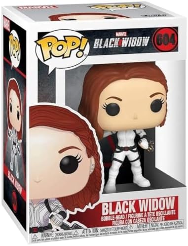 Funko Pop Marvel Black Widow - Black Widow in White Suit Vinyl Bobblehead