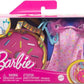 Barbie Clothes Deluxe Keychain Rainbow Bag with Pajamas Slumber Party-Themed for Fashion Doll