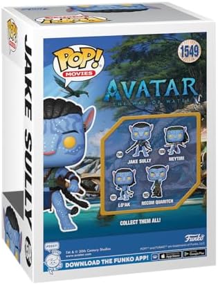 Funko POP Movies Avatar The Way of Water - Jake Sully - Battle - Collectable Vinyl Figure