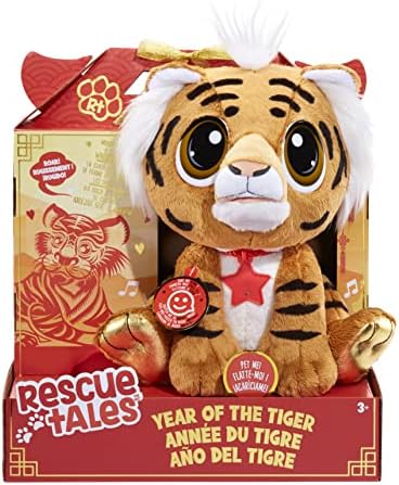 Little Tikes Rescue Tales Year of The Tiger Interactive Soft Cuddly Stuffed Plush