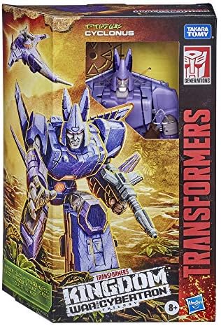 Transformers Generations War for Cybertron Kingdom Voyager WFC-K9 Cyclonus Action Figure