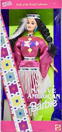 Mattel Barbie Native American Third Edition - Dolls of The World Collection