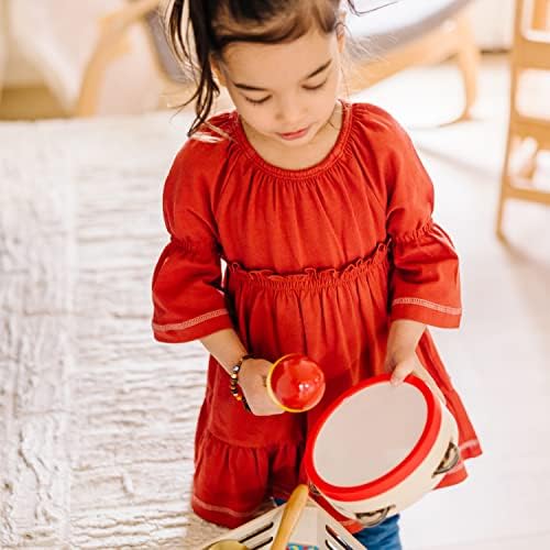 Melissa & Doug Melissa Doug Band-in-a-Box Clap Clang Tap - 10-Piece Musical Instrument