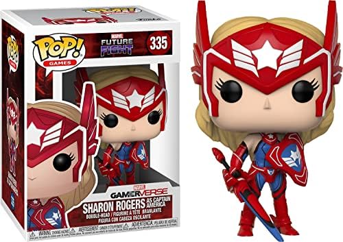 Funko POP Marvel Future Fight Sharon Rogers Figure Multicolor